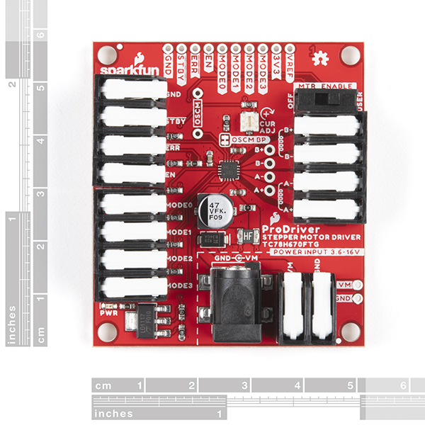 Stepper driver mode pins